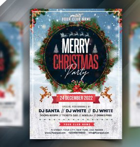 Christmas Party 2020 Flyer PSD
