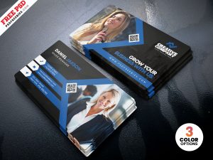 Modern Business Card PSD Template