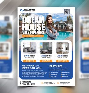 Real Estate Business Flyer PSD