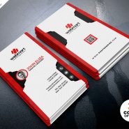 Simple and Clean Business Card Design PSD
