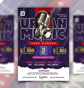 Urban-Music-Party-Flyer-PSD-Template