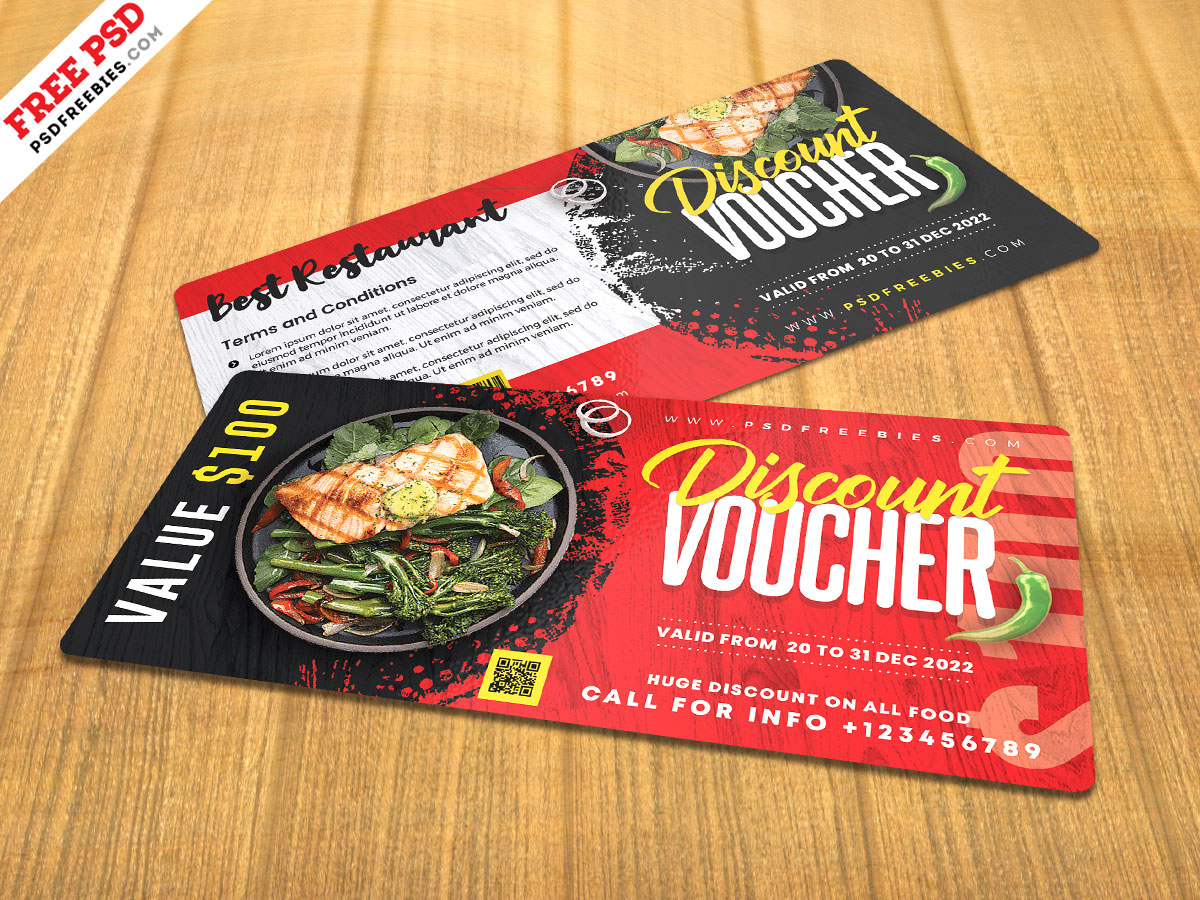 Discounted food vouchers