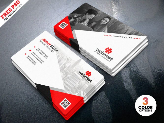 Designer Modern Business Card Template PSD | PSDFreebies.com