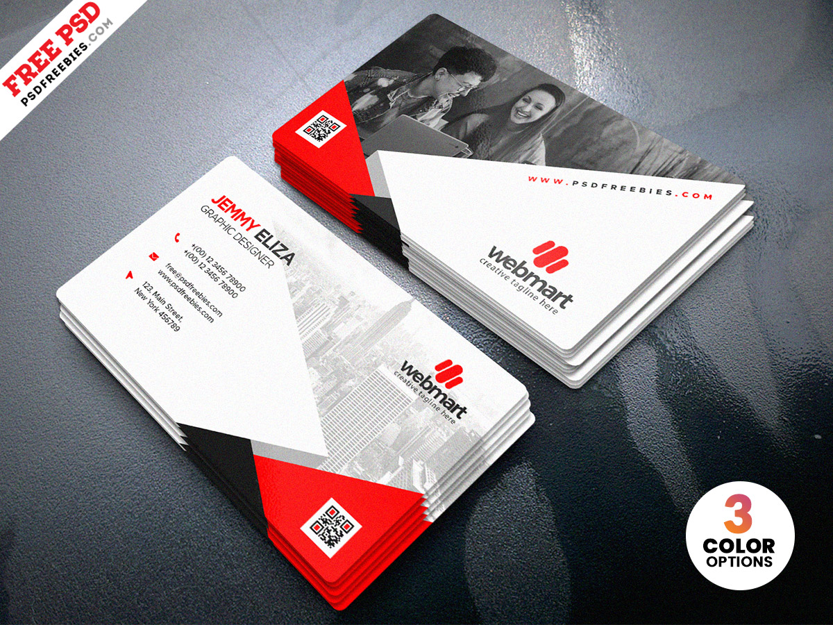 Designer Modern Business Card Template PSD – PSDFreebies.com With Regard To Buisness Card Templates