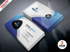 Professional Business Card Design PSD