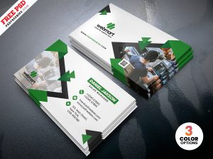 Creative Modern Business Card Design PSD