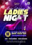 Saturday Ladies Night Party Flyer PSD | PSDFreebies.com