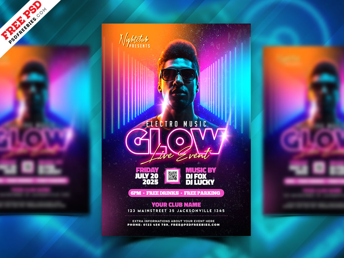 poster template free psd