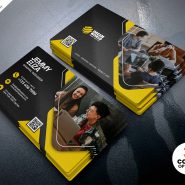 Premium Modern Business Card Template PSD