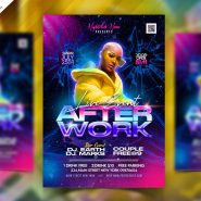Night Club Party Event Flyer Design PSD