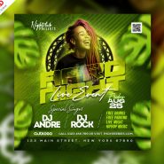 Afro Beat Party Instagram Post Design PSD