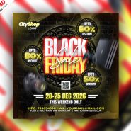 Black Friday Sale Promotion Post Design PSD