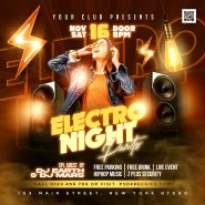 Free PSD | Electro Night Music Party Social Media Post PSD ...