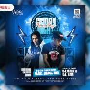 Weekend Night Chillout Party Post PSD Template