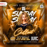 Urban Chillout Club Party Post PSD